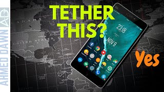 How to Tether Android Smartphone or Tablet | How to Tether Phone and Share Its Internet (Hotspot)