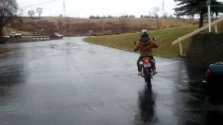 2009 KLX 250 first ride