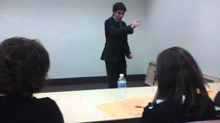 NCFCA - Humorous Interpretation - Lucretia Smith's Soldier - Zach Horn