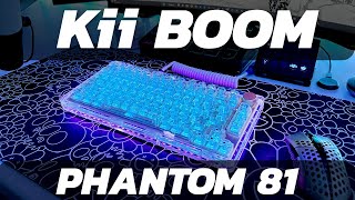 KiiBOOM Phantom 81 Crystal Keyboard Review!