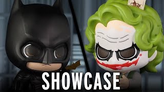 Hot Toys Batman \u0026 The Joker The Dark Knight Cosbi XL Figures | Sideshow Showcase