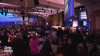WATCH: Trump evacuated from White House Correspondents' dinner after security incident