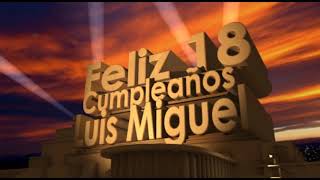 Feliz 18 Cumpleaños Luis Miguel