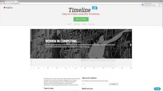 Timeline JS: How to get started