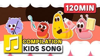 LARVA KIDS SONG COMPILATION | 120MIN | LARVA KIDS | SUPER BEST SONGS FOR KIDS