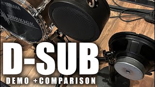 D-Sub Kick Drum Sub Mic Demo + Comparison  (Yamaha/Solomon)