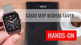 HANDS-ON: Casio Collection MTP-M305M-1AVER