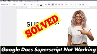 Solved Superscript Not Working Google Docs Problem Easily