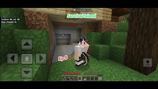 A start of the Mine [MINECRAFT BE] Survival Island Ep 05