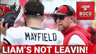 Tampa Bay Buccaneers Liam Coen Staying With Bucs | John Spytek Joins Raiders | Maxx Crosby An Option