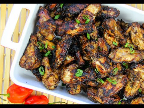 Ultimate Jerk Chicken Wings #JulyMonthOfGrilling | CaribbeanPot com Ultimate Jerk Chicken Wings #JulyMonthOfGrilling | CaribbeanPot com
