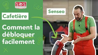 Le couvercle de ma cafetière Senseo est bloqué : comment le débloquer facilement ?