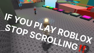 if you play roblox STOP SCROLLING‼️