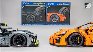 Licensed Goodyear tires in 1/8 and 1/10 scale by CaDA - detailed review