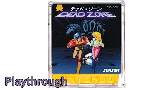 【ファミコン】デッドゾーン OP～ED (1986年 ファミコンディスクシステム)【FC クリア】 【NES DEAD ZONE Playthrough (Full Games)】