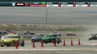 Pirelli World Challenge (TC/TCA/TCB) 2016. Race 2 Utah Motorsports Campus. Epic Finish