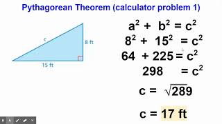 Pythagorean -- With Calculator