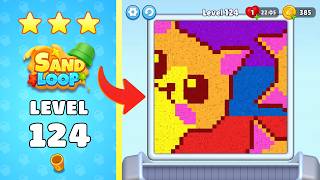 🏖️ Sand Loop Level 124 | Complete Walkthrough & Solutions!