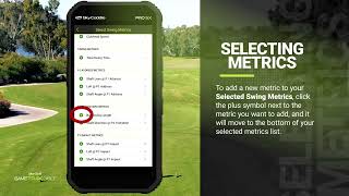 GameTrax 360 - Selecting Metrics
