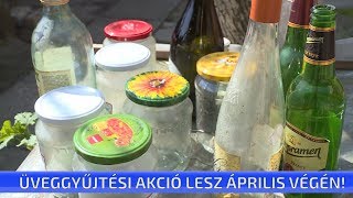 Üveggyűjtési akció lesz Cegléden április végén