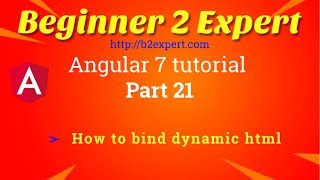 how to inject raw html inside DOM in angular | Inject HTML tag inside DOM from component