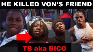 TB Aka Bico  who Killed King Von's  Best Friend [T Roy] (Serial Killer ), Tyquan Word,STL Vs O Block