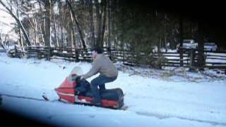 Dad Driving 1971 Motoski cadet