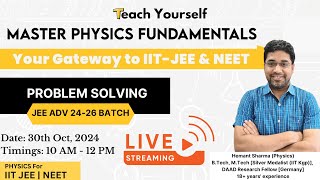 Problem Solving (JEE Adv 24-26 Batch)