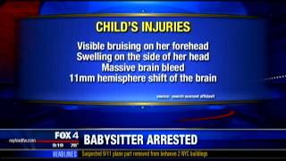 Babysitter arrested