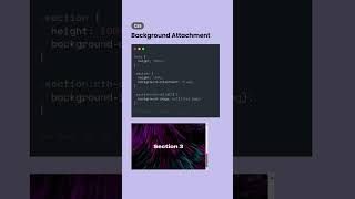 Background-attachment in CSS