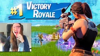 My FIRST SOLO WIN in FORTNITE! (FREAKOUT)