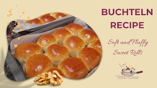 Buchteln Bliss - Delicious Sweet Rolls filled with jam and walnuts