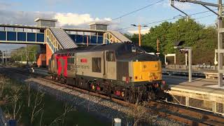 Class 37 37884 | 0M59 | Rail Operations Group Black Clag Departure Bromsgrove Station