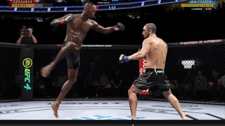 UFC 271 : Adesanya vs. Whittaker | MiddleWeight · Main Event | PS5 60 FPS |  FIGHT SIMULATION |