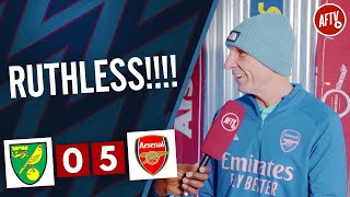 Norwich 0-5 Arsenal | RUTHLESS!!! (Lee Judges)