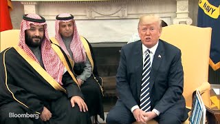 Trump Welcomes Saudi Crown Prince as Friend of U.S.