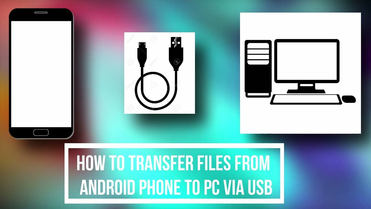 How To Transfer Files From Android Phone To PC Via USB - YouTube