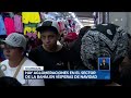 aglomeraciones en el sector de la bahía en vísperas de navidad televistazo ecuavisa