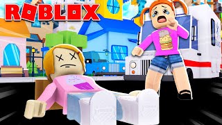 Molly Gets Sick In REAL Life \u0026 Has To Go To The Hospital! - Roblox Brookhaven