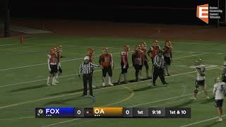 OA Football vs Foxboro 10/11/24