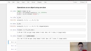 Dunder Data Challenge #2 - Explain the 1,000x Speed Difference when taking the Mean