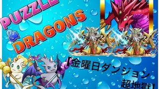 パズドラ「金曜ダンジョン・超地獄級」ゼウス12 25倍PT　ノーコン！