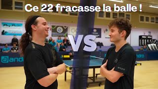 600 points d’écart mais pas de 3/0 face à Quentin Buo 🔥🏓