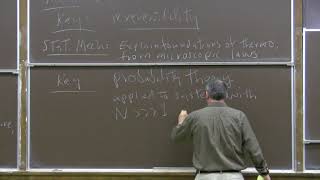 Statistical Mechanics | lecture 1: Introduction and Probability remarks