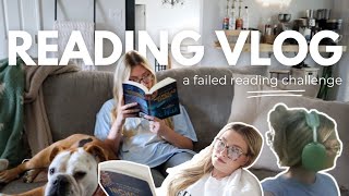 A FAILED Reading Challenge🎧📚 | reading a few books on my TBR!