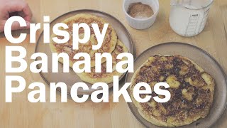 How to make banana cinnamon sugar pancakes - Flavor Lab