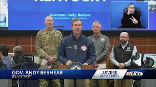 Gov. Andy Beshear announces hypothermia deaths of two people in Jefferson County believed to be h...