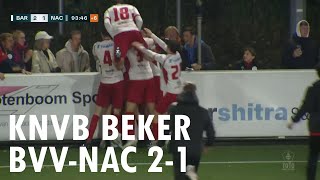 KNVB Beker Historie: BVVBarendrecht-NAC Breda