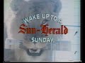 WAKE UP TO A SUN HERALD SUNDAY AFTERNOON (Classic TV Commercial)