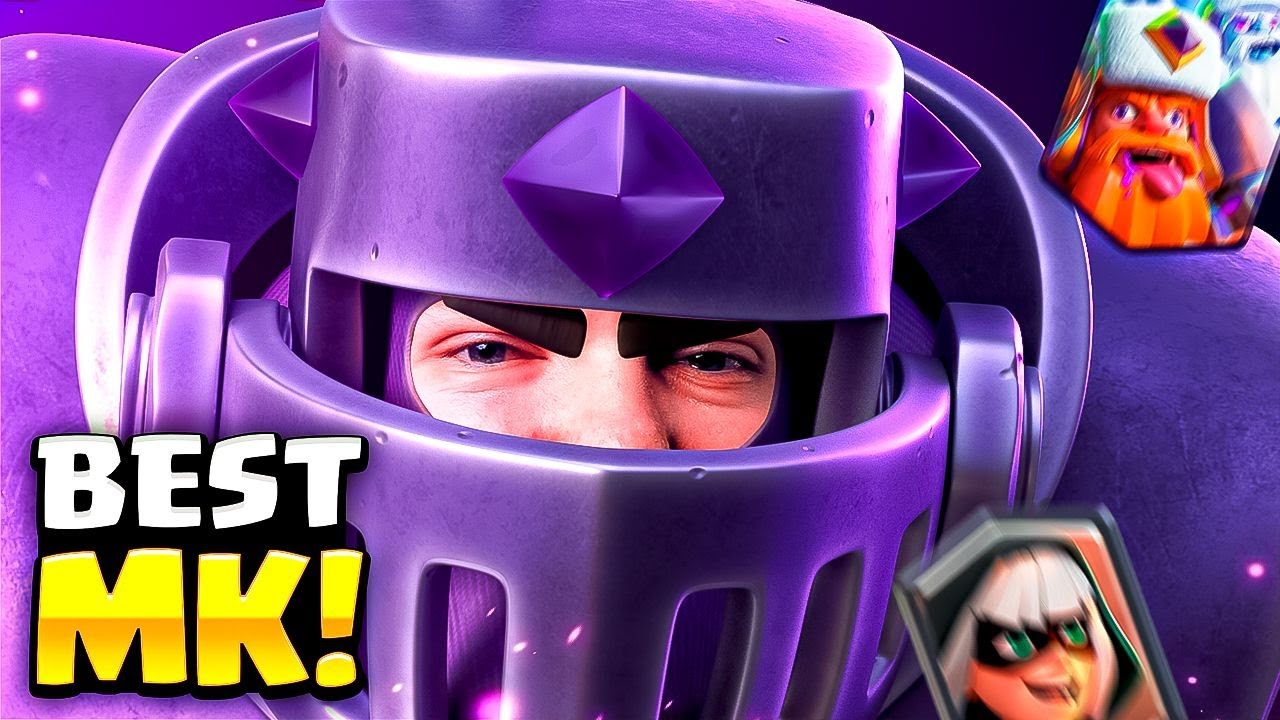 New Best Mega Knight Deck In Clash Royale Youtube